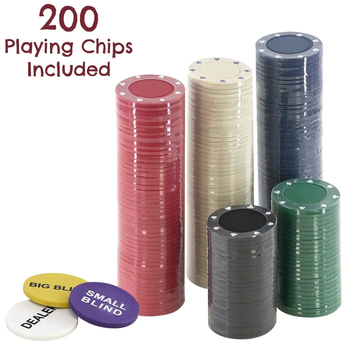 200pcs Poker Set In Metal Tin Box - Bild 4