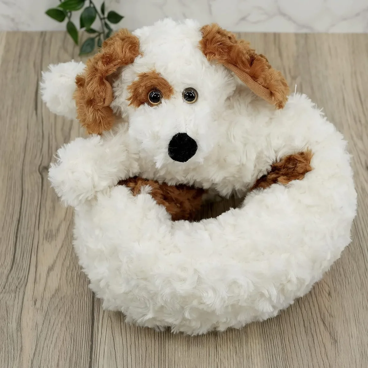 Novelty Cream Dog Draught Excluder for Doors - Bild 8