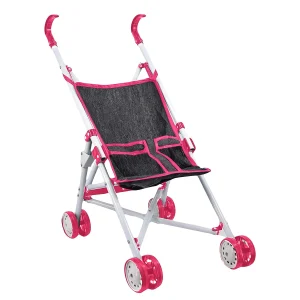 Pink Baby Doll Foldable Stroller