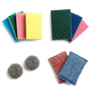 Kitchen Scourers and Sponges Cleaning Set of 11 Pieces